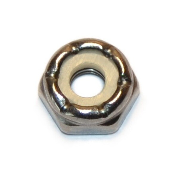 Midwest Fastener Lock Nut, #8-32, 18-8 Stainless Steel, Not Graded, 20 PK 33741 - main